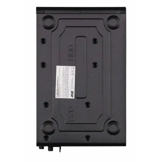 კომპიტერის ქეისი კვების ბლოკით 2E PC case Credo V200B-400 with PSU 2E ATX400, 2xUSB3.0, 1x80mm, VGA 250mm, mATX, Black , 3 image - Primestore.ge