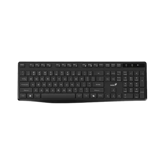 კლავიატურა Genius Wireless Keyboard KB-7200 Black  - Primestore.ge