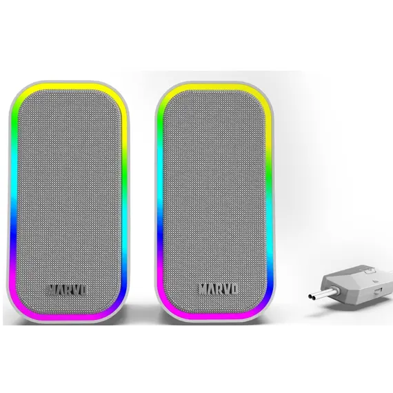 დინამიკი Marvo Havoc20 Wired Gaming speaker Gray  - Primestore.ge