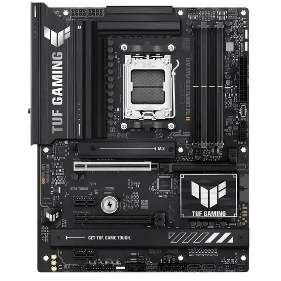 დედა დაფა ASUS Motherboard TUF GAMING B850-PLUS WIFI sAM5 B850 4xDDR5 M.2 HDMI DP WiFi BT ATX  - Primestore.ge
