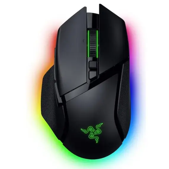 მაუსი Razer Mouse Basilisk V3 Pro 35K, RGB, USB-A/WL/BT, black  - Primestore.ge