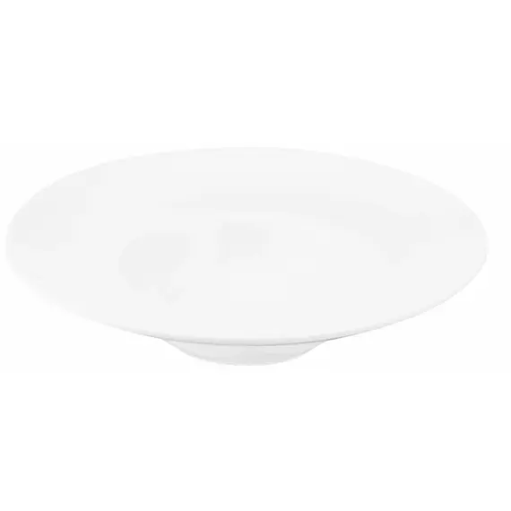 თეფში Ardesto Deep platee Imola, 23cm, porcelain, white , 2 image - Primestore.ge