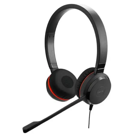 ყურსასმენი Jabra 5399-823-369 Evolve 30 II Stereo MS, Headset, Wired, USB C/A, 3.5mm, Black  - Primestore.ge