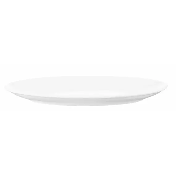 თეფში Ardesto Plate Imola, 26х18.5cm, porcelain, oval, white , 3 image - Primestore.ge
