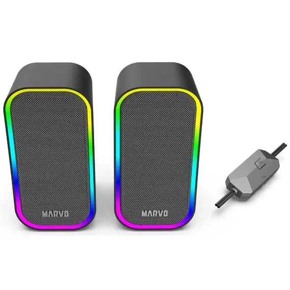 დინამიკი Marvo Havoc20 Wired Gaming speaker , 2 image - Primestore.ge