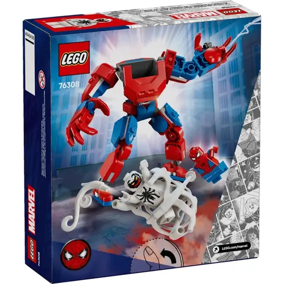 ლეგო LEGO Constructor Super Heroes Spider-Man Mech vs. Anti-Venom  - Primestore.ge