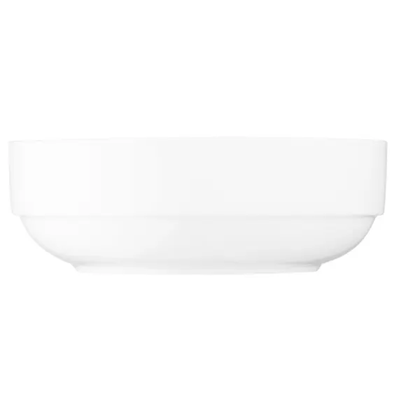 სალათის თასი Ardesto Bowl Prato, 21 сm, porcelain, white , 2 image - Primestore.ge