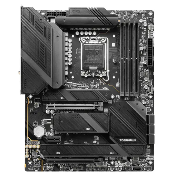 დედა დაფა MSI Motherboard MAG Z790 TOMAHAWK WIFI s1700 Z790 4xDDR5 M.2 HDMI DP WiFi BT ATX  - Primestore.ge