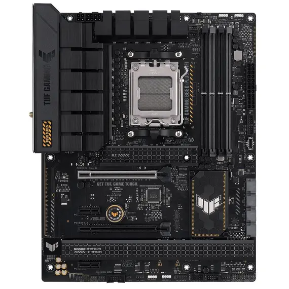 დედა დაფა ASUS Motherboard TUF GAMING B650-PLUS WIFI sAM5 B650 4xDDR5 M.2 USB HDMI DP WiFi BT ATX  - Primestore.ge