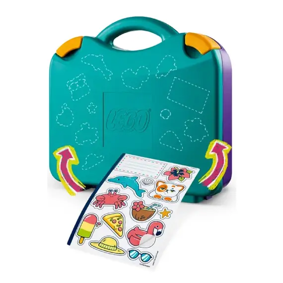 ლეგო LEGO Constructor Friends Creative Beach and Travel Suitcase , 2 image - Primestore.ge