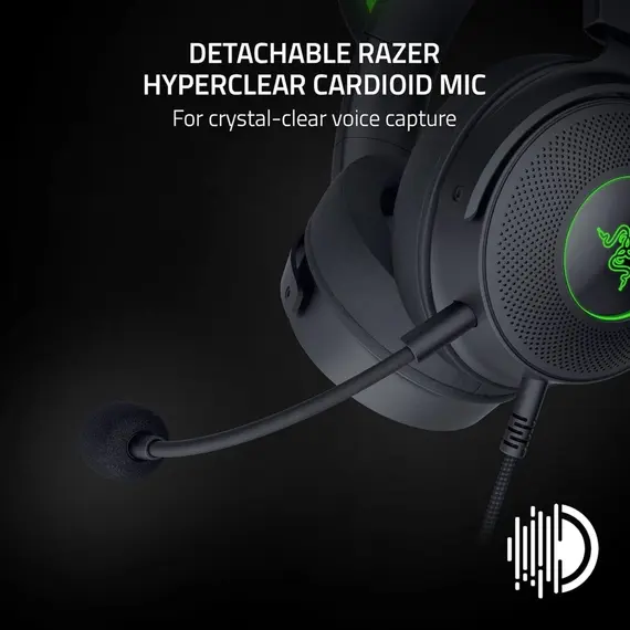 ყურსასმენი Razer Headset Kraken Kitty Ed. V2 Pro 7.1 USB-A RGB, black , 5 image - Primestore.ge