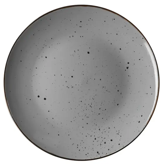 თეფში Ardesto Dinner plate Bagheria Grey, 26cm, ceramics, gray  - Primestore.ge