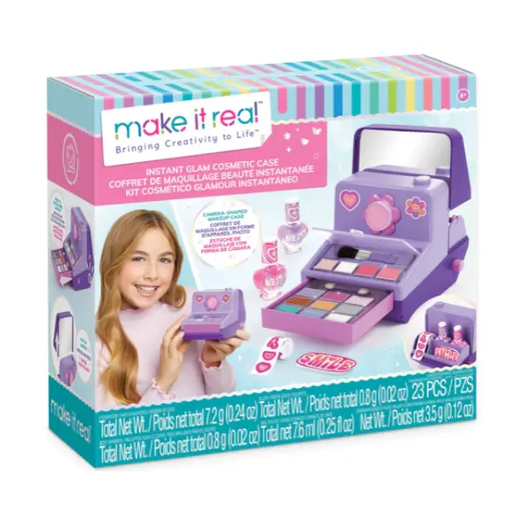 კრეატიული სათამაშო Make It Real Instant Glam Cosmetic Case  - Primestore.ge