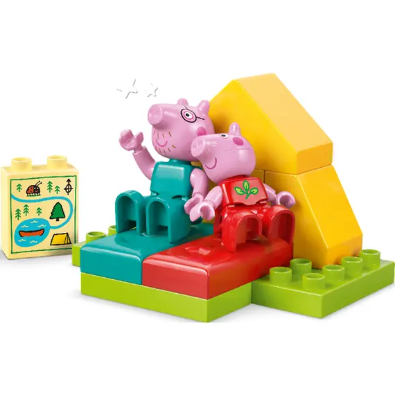 ლეგო LEGO Constructor DUPLO Peppa Pig Camping Trip , 3 image - Primestore.ge