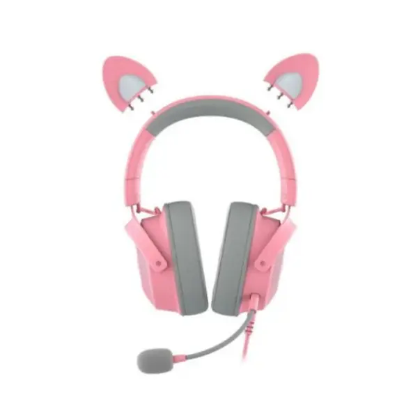 ყურსასმენი Razer Headset Kraken Kitty Ed. V2 Pro 7.1 USB-A RGB, Quartz , 3 image - Primestore.ge
