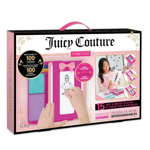 კრეატიული სათამაშო Make It Real Juicy Couture Fashion Exchange  - Primestore.ge