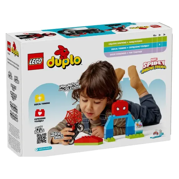 ლეგო LEGO Constructor DUPLO Spin's motorcycle adventure , 4 image - Primestore.ge