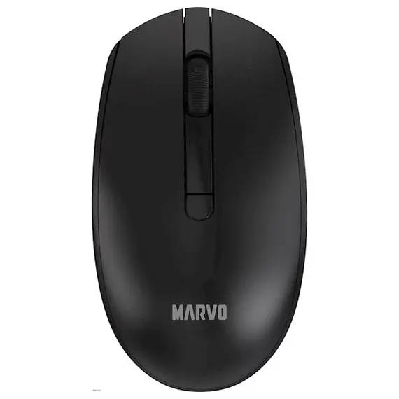 კლავიატურა და მაუსი MARVO WS005 BK wireless combo White , 2 image - Primestore.ge