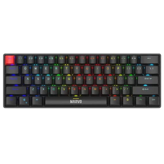 კლავიატურა MARVO K604 EN  Soldat 20 Wired keyboard  - Primestore.ge