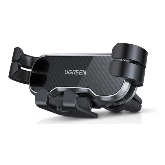 მობილურის დამჭერი UGREEN LP228 (80539), Gravity Phone Holder For Car, Black - Primestore.ge