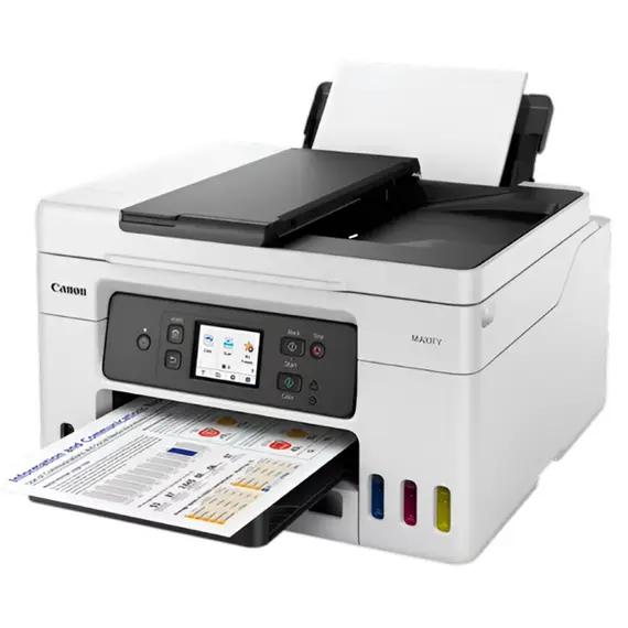 პრინტერი Canon 5779C009AA MAXIFY GX4040, MFP, A4, Wi-Fi, USB, LAN, White - Primestore.ge