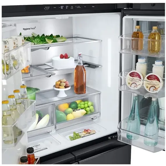 მაცივარი LG GR-X24FFCAB.AEVQMER, 571L, A+, No Frost, Refrigerator, Grey - Primestore.ge