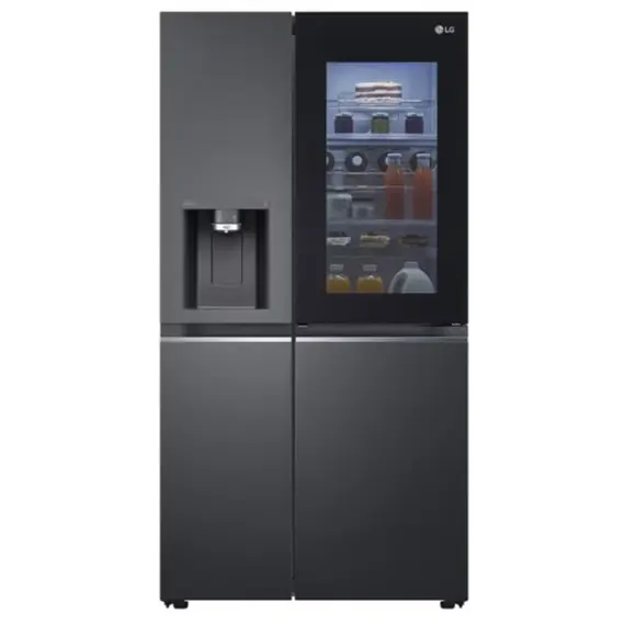 მაცივარი LG GR-X267CQEW.AMCQMER, 617L, No Frost, Refrigerator, Black - Primestore.ge