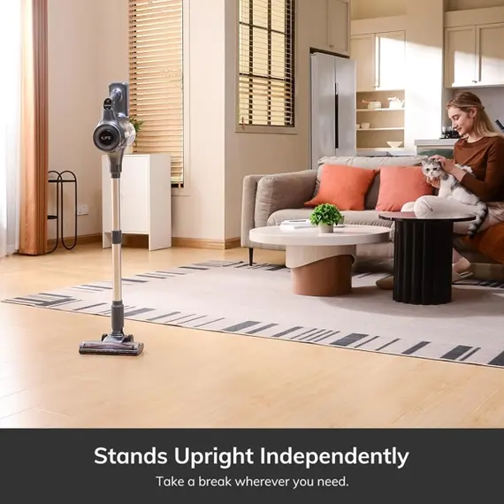 მტვერსასრუტი ILIFE H80 Cordless Stick Vacuum Cleaner Handstick 1.2L Big Dustbin 22000Pa Strong , 9 image - Primestore.ge