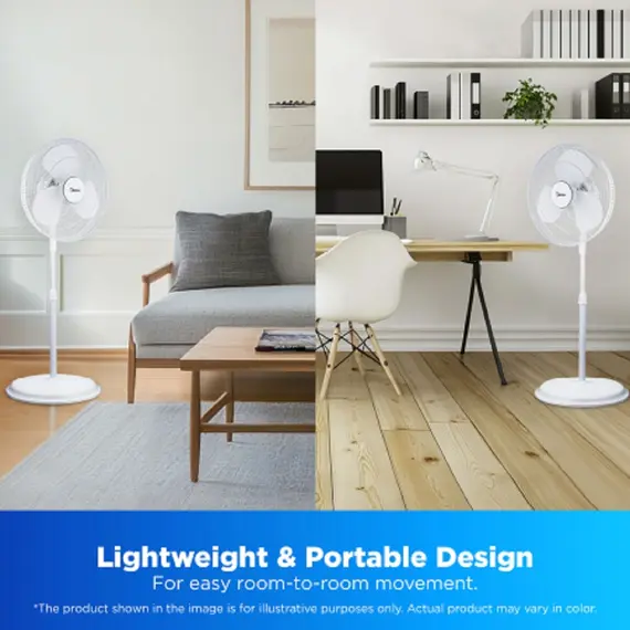 ვენტილატორი Midea FS40-19M, 40W, Fan, White - Primestore.ge