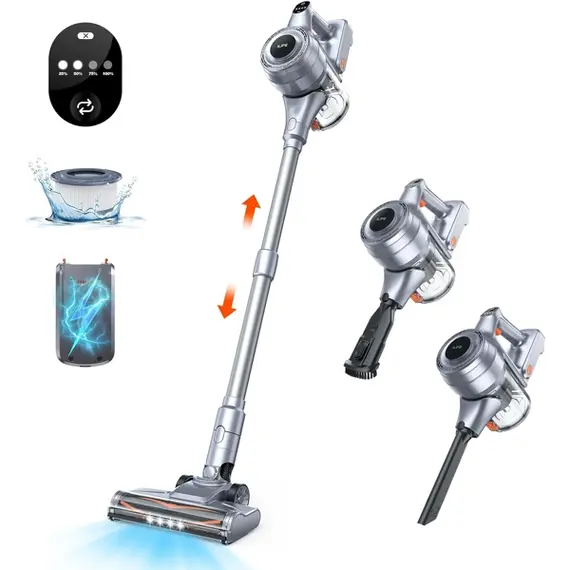 მტვერსასრუტი ILIFE H80 Cordless Stick Vacuum Cleaner Handstick 1.2L Big Dustbin 22000Pa Strong  - Primestore.ge