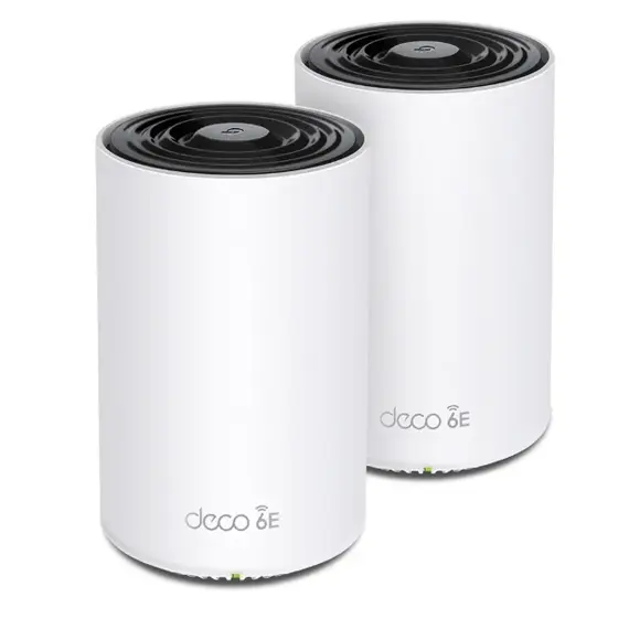 Wi-Fi როუტერი TP-link Deco XE75 (2-pack) AXE5400 Whole Home Mesh Wi-Fi 6E System  - Primestore.ge
