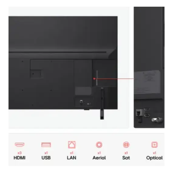 ტელევიზორი LG 50QNED82A6B.AMCN - Primestore.ge