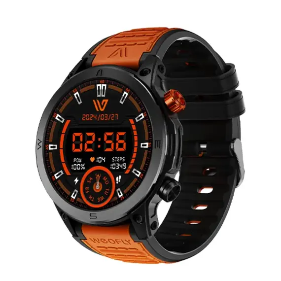 სმარტ საათი WEOFLY CONQUER ORANGE  - Primestore.ge