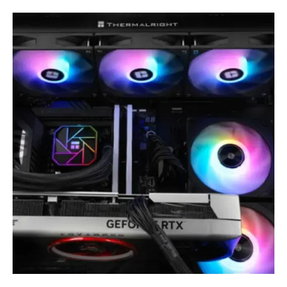 ქულერი THERMALRIGHT AQUA ELITE 360 BLACK ARGB V3 CPU Universal Cooler (in bulk) , 5 image - Primestore.ge