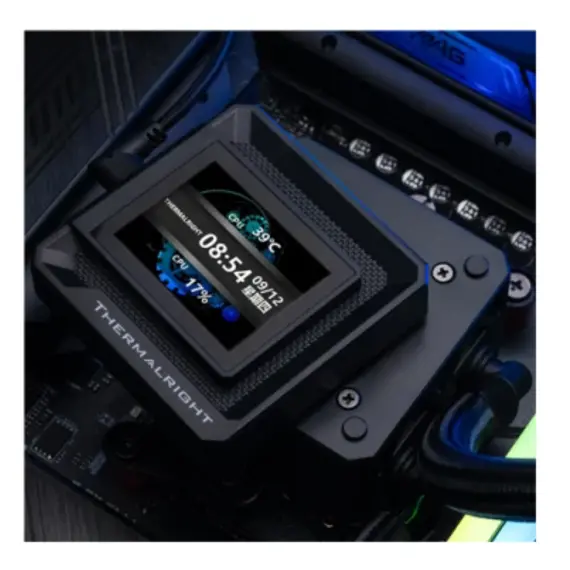 ქულერი THERMALRIGHT Frozen Warframe 360 SE ARGB BLACK CPU Universal Cooler , 5 image - Primestore.ge