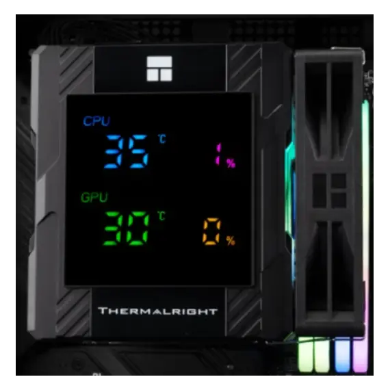 ქულერი THERMALRIGHT Peerless Assassin 120 Digital ARGB BLACK CPU Universal Cooler , 5 image - Primestore.ge