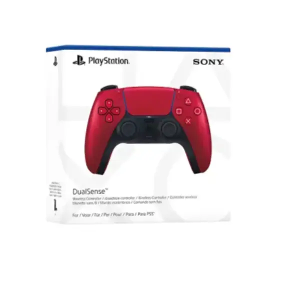 კონტროლერი Playstation DualSense PS5 Wireless Controller Volcanic Red /KIA/PS5 , 5 image - Primestore.ge