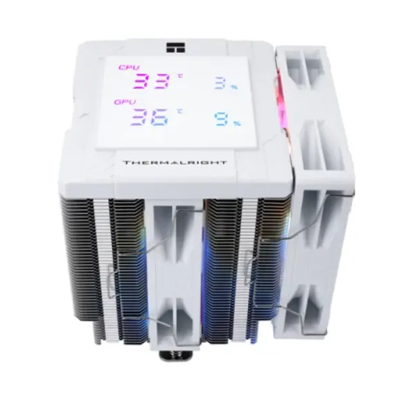 ქულერი THERMALRIGHT Peerless Assassin 120 Digital ARGB WHITE CPU Universal Cooler , 4 image - Primestore.ge