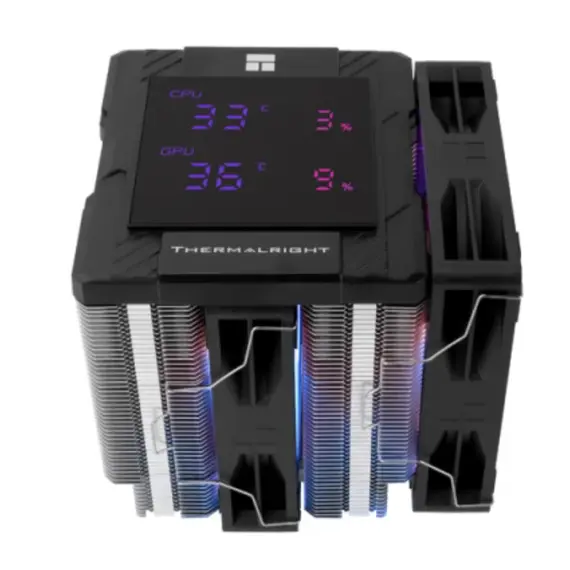 ქულერი THERMALRIGHT Peerless Assassin 120 Digital ARGB BLACK CPU Universal Cooler , 3 image - Primestore.ge