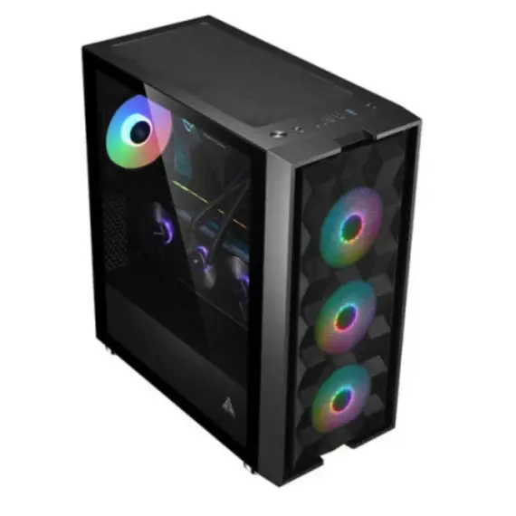 ქეისი Golden Field 8706B ATX Case 4x120mm Fixed Color Fan USB 3.0 - Primestore.ge