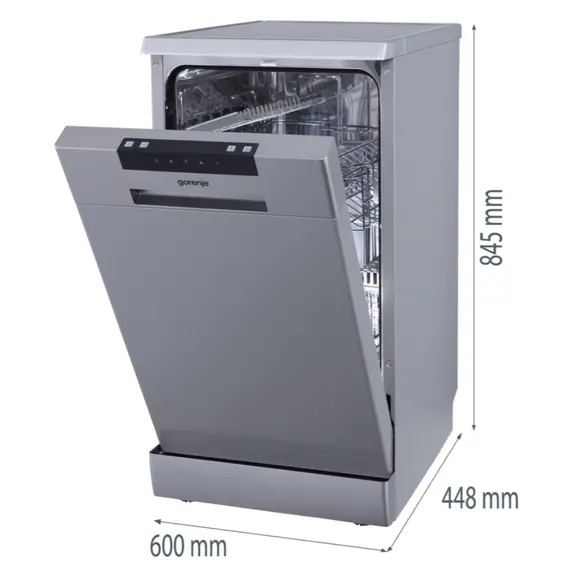 ჭურჭლის სარეცხი მანქანა GORENJE GS522E10S , 4 image - Primestore.ge