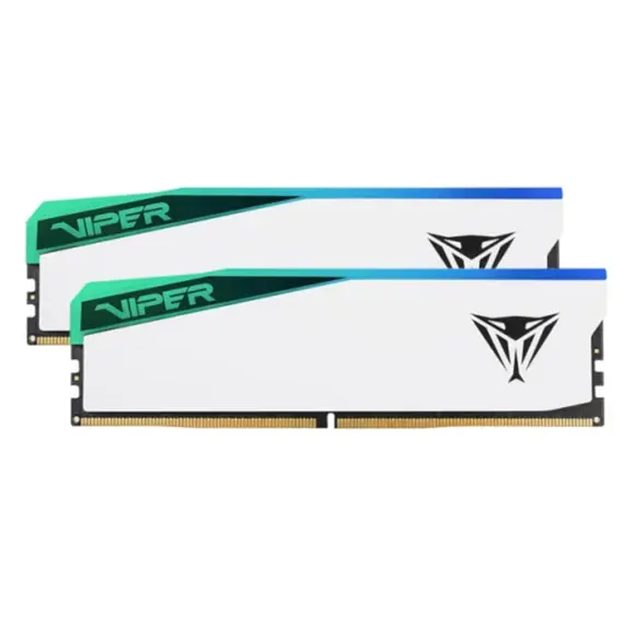 ოპერატიული მეხსიერება Patriot Viper Elite 5 RGB DDR5 48GB 6400MHz DUAL KIT UDIMM XMP - PVER548G64C32KW  - Primestore.ge