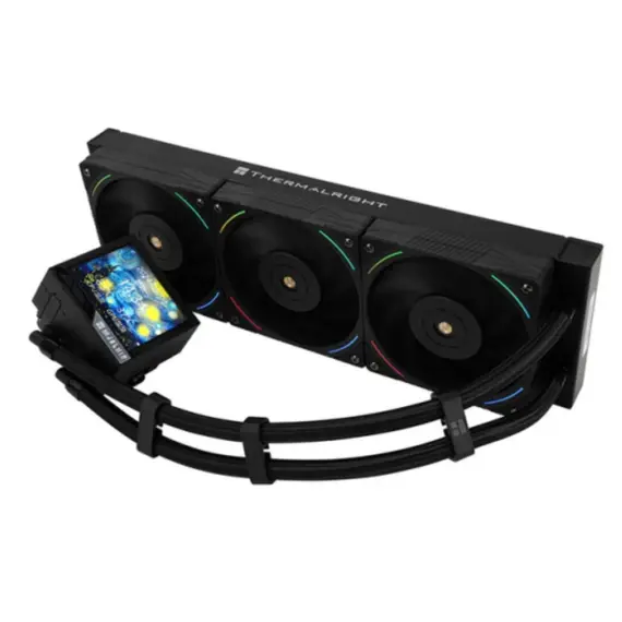 ქულერი THERMALRIGHT Mjolnir Vision 360 BLACK ARGB CPU Universal Cooler (in bulk) , 2 image - Primestore.ge
