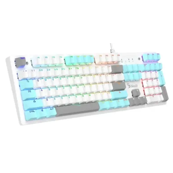 კლავიატურა A4Tech Bloody S520N Mechanical BLMS Brown Switch RGB Gaming Keyboard Pudding Black , 2 image - Primestore.ge