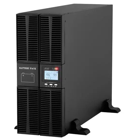 უწყვეტი კვების წყარო 2E SD10000RT, 10kVA/10kW, RT4U, LCD, USB, Terminal in&out , 2 image - Primestore.ge