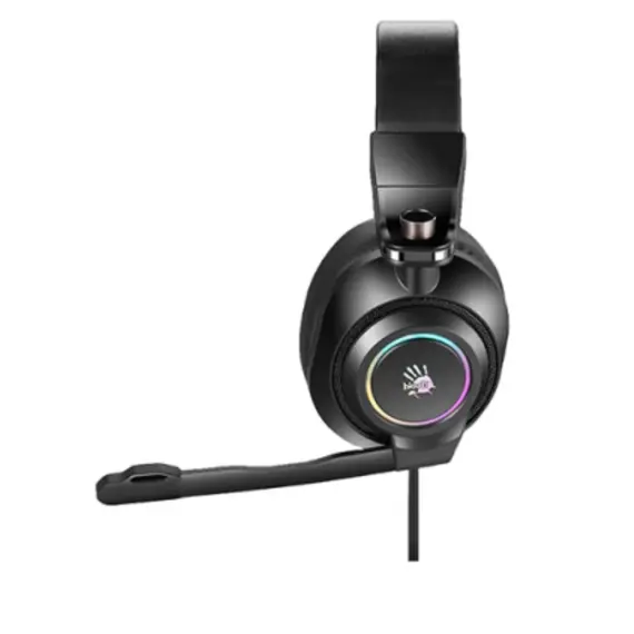 ყურსასმენი A4Tech Bloody G580 RGB Virtual 7.1 Surround Sound Gaming Headset With Mic Black , 4 image - Primestore.ge