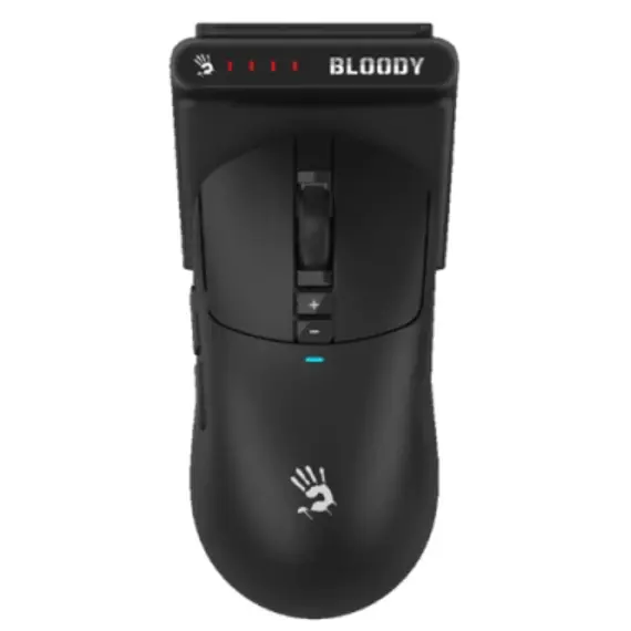 მაუსი A4Tech Bloody R72 Ultra Duo Dual Mode Wireless Gaming Mouse Black , 2 image - Primestore.ge