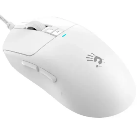მაუსი A4Tech Bloody W72 Ultra Lightweight Gaming Mouse White , 2 image - Primestore.ge