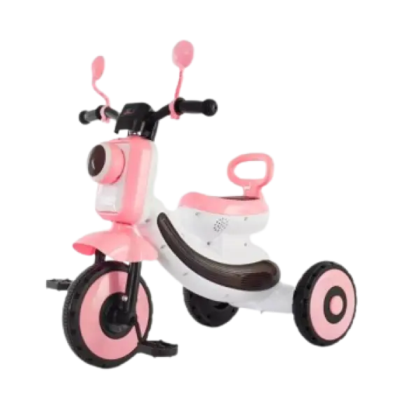 სამთვალა ველოსიპედი 6V-PINK  - Primestore.ge