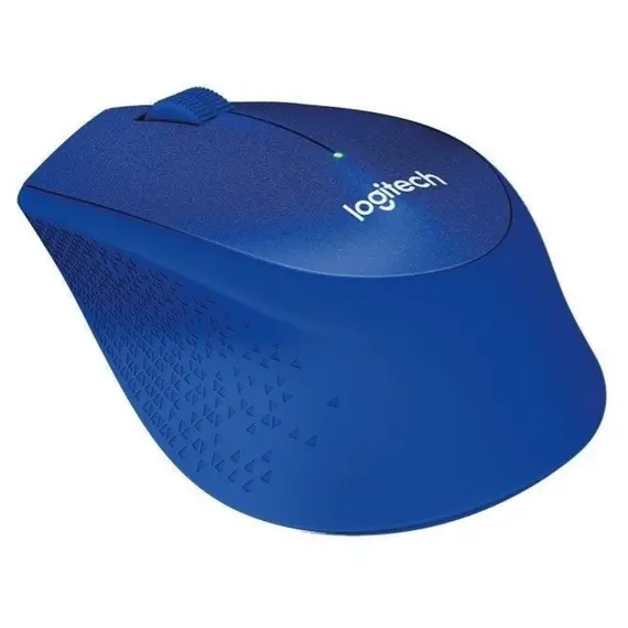 მაუსი LOGITECH M330 Silent Plus Blue/L910-004910 - Primestore.ge